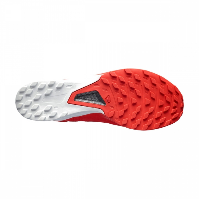 SALOMON S/LAB SENSE 8 trail running shoes - red/white