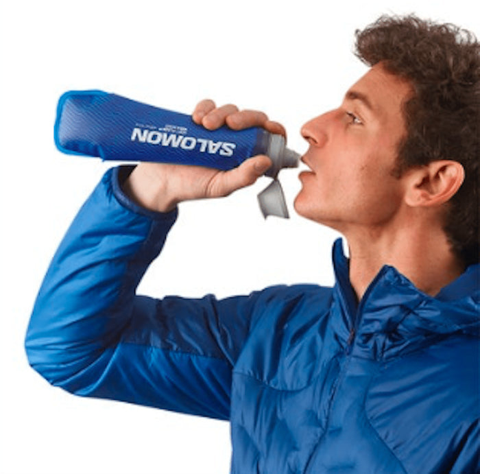 SALOMON SOFT FLASK 400ML INSULATED hydrant - blue - SALOMON - Evelostore