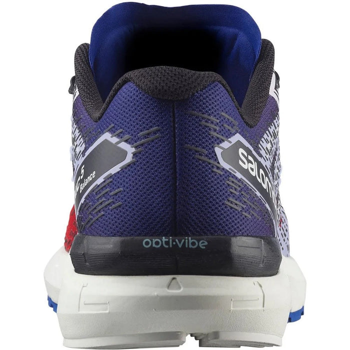 SALOMON SONIC 5 BALANCE trail running shoes - red/blue/black