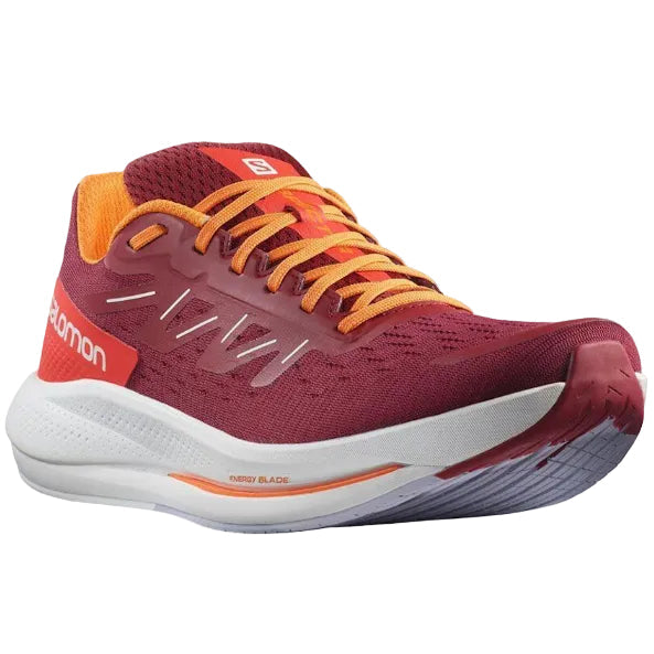 SALOMON SPECTUR trail running shoes - red/orange/violet
