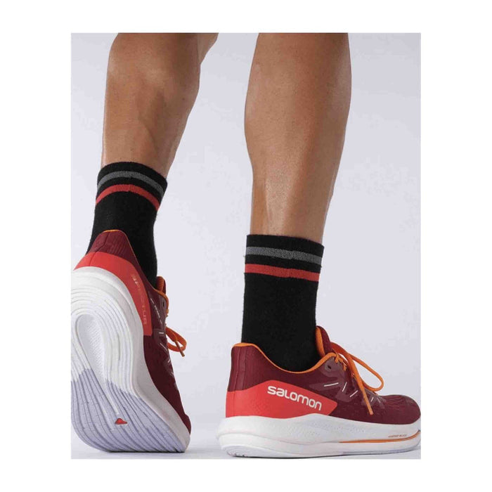 SALOMON SPECTUR trail running shoes - red/orange/violet