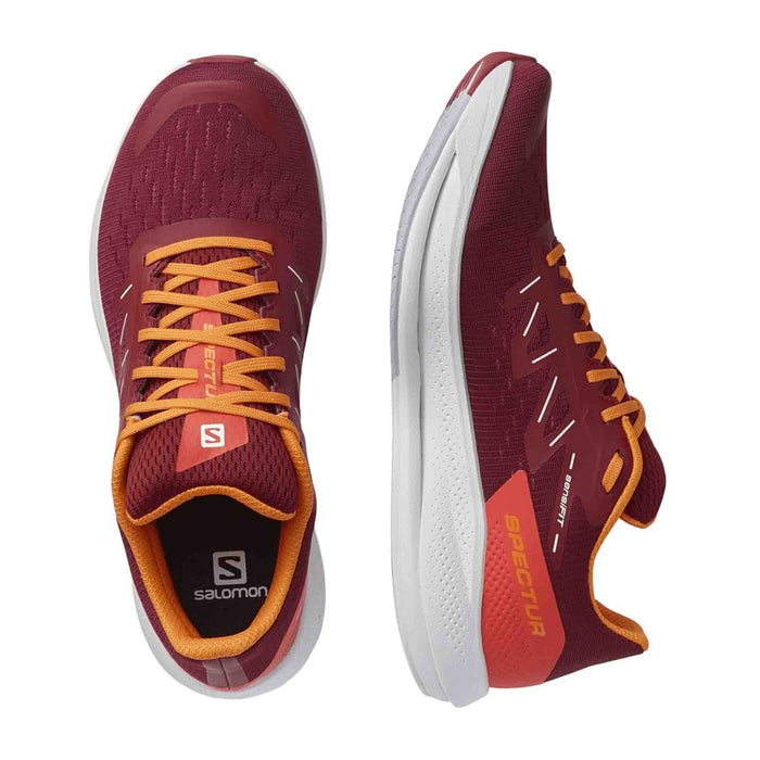SALOMON SPECTUR trail running shoes - red/orange/violet