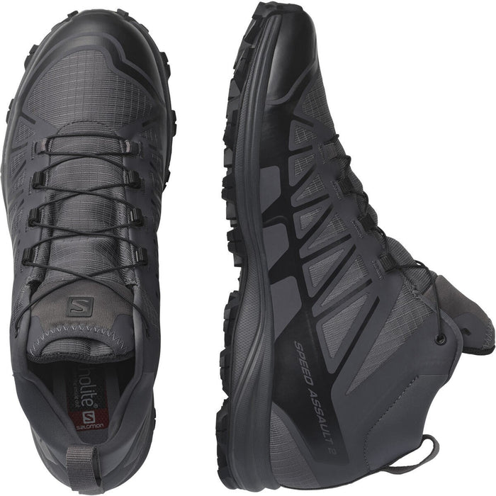 SALOMON SPEED ASSAULT 2 forces shoes - wolf black - SALOMON - Evelostore
