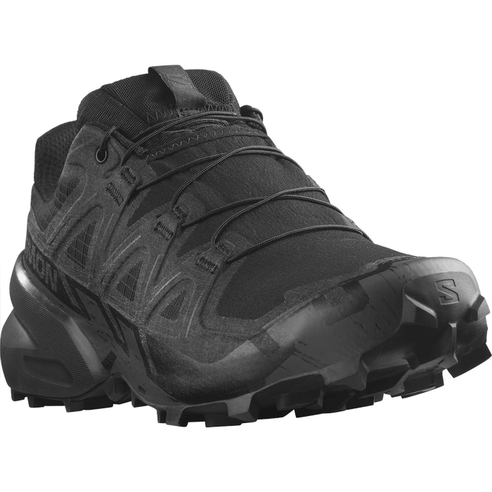 SALOMON SPEEDCROSS 6 FORCE tactic shoes - black - SALOMON - Evelostore