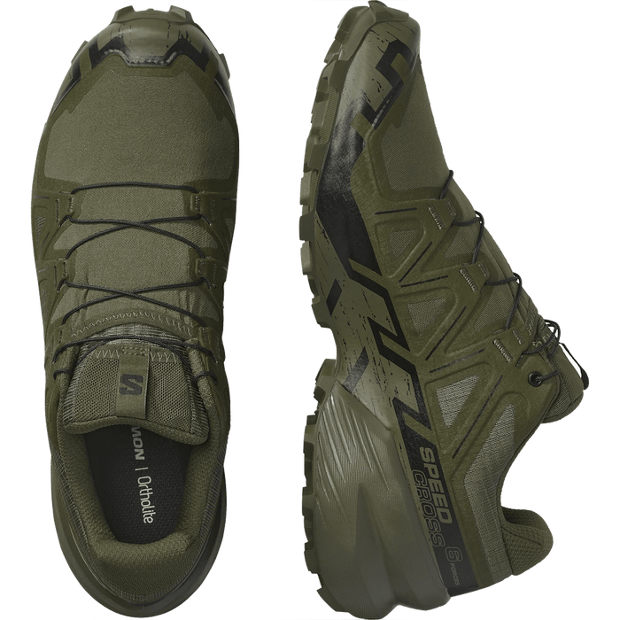SALOMON SPEEDCROSS 6 FORCES tactical shoes - green - SALOMON - Evelostore