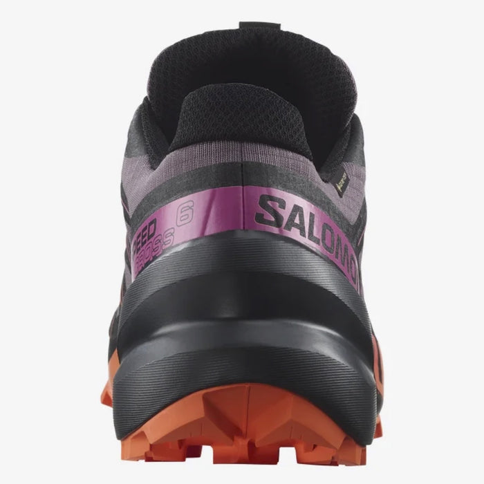 SALOMON SPEEDCROSS 6 GORE - TEX W trail running shoes - orange/violet - SALOMON - Evelostore