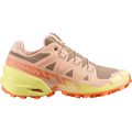 SALOMON SPEEDCROSS 6 W trail running shoes - peach/yellow