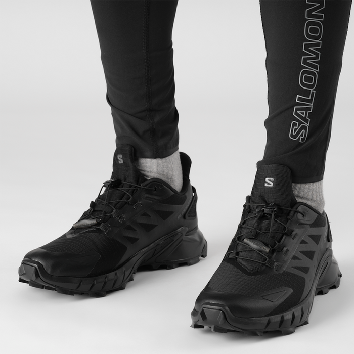 SALOMON SUPERCROSS 4 GTX trail running shoes - black