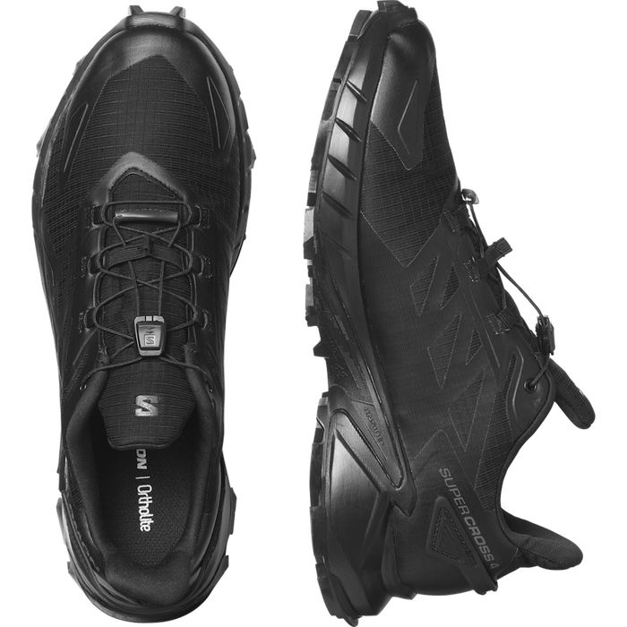 SALOMON SUPERCROSS 4 GTX trail running shoes - black