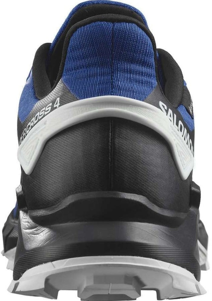 SALOMON SUPERCROSS 4 GTX trail running shoes - blue/black/white