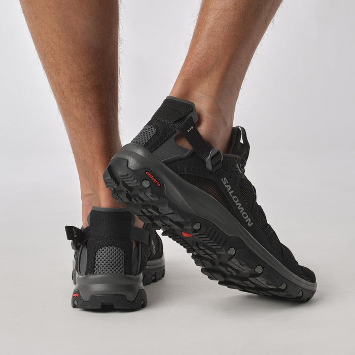 SALOMON TECHAMPHIBIAN 5 hiking shoes - black - SALOMON - Evelostore