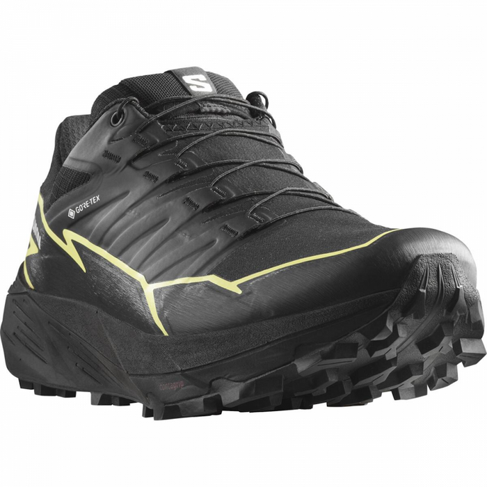 SALOMON THUNDERCROSS GTX W trail running shoes - black/yellow