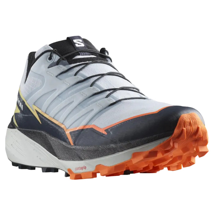 SALOMON THUNDERCROSS trail running shoes - grey/black/orange