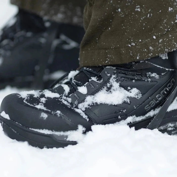 SALOMON TOUNDRA FORCES CLIMASALOMON WATERPROOF tactical footwear - black - SALOMON - Evelostore