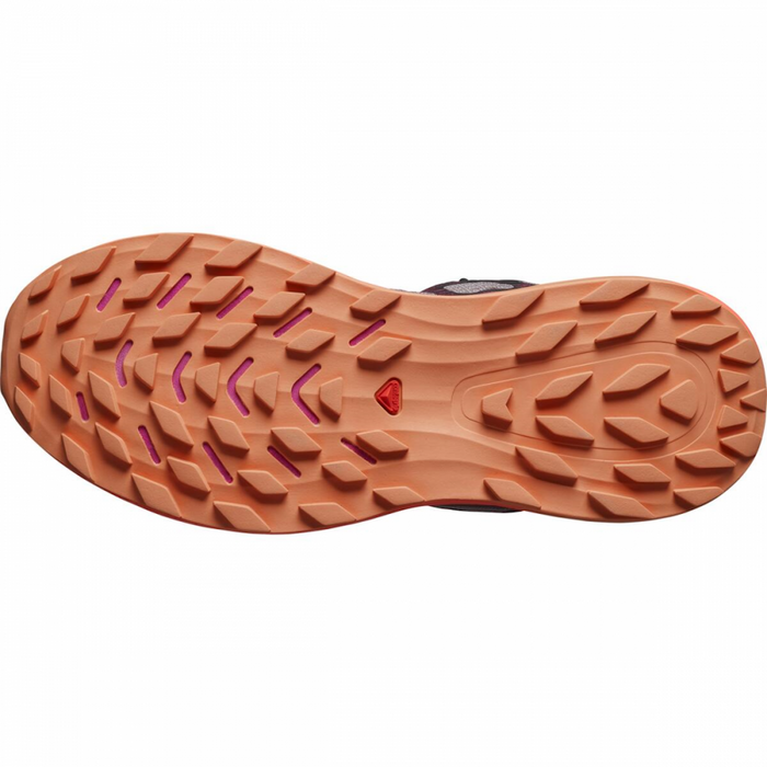 SALOMON ULTRA GLIDE 2 W trail running shoes - black/pink/orange