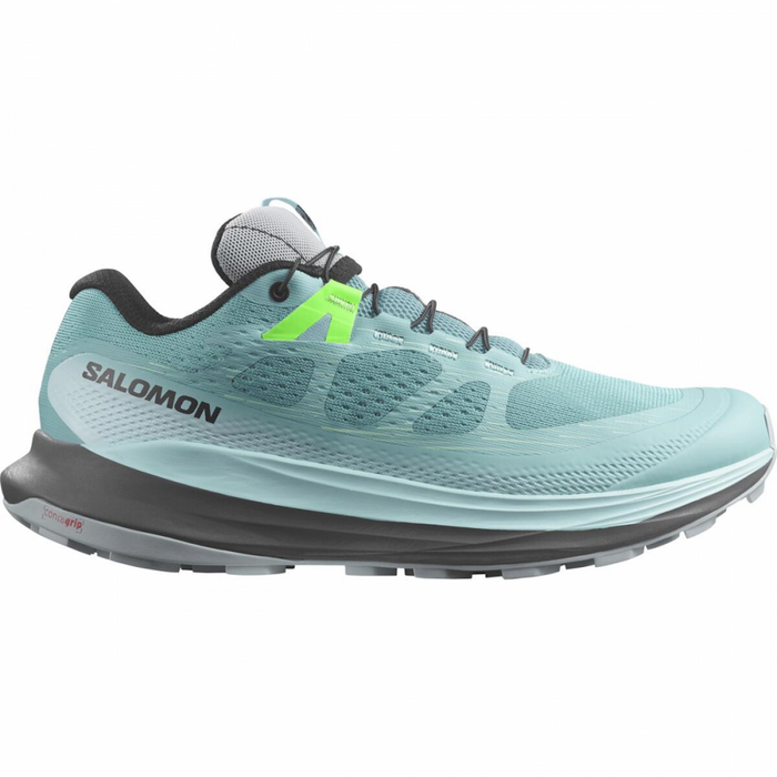 SALOMON ULTRA GLIDE 2 W trail running shoes - light blue/black/green