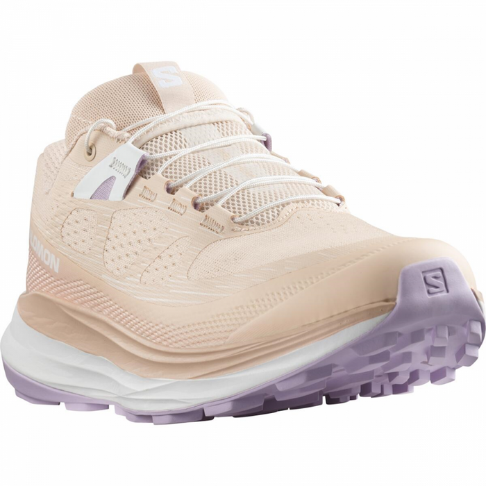 SALOMON ULTRA GLIDE 2 W trail running shoes - peach/violet/white