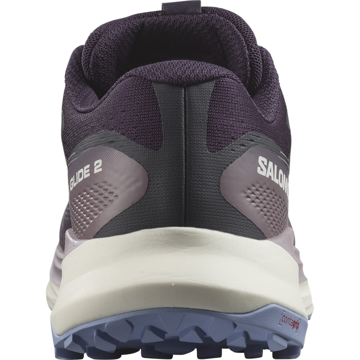SALOMON ULTRA GLIDE 2 W trail running shoes - violet/light blue/white