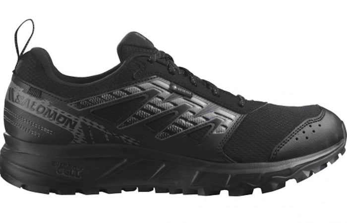 SALOMON WANDER GTX hiking shoes - black/grey - SALOMON - Evelostore