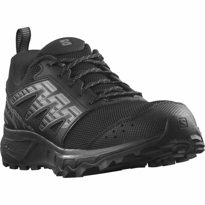 SALOMON WANDER trail running shoes - black/grey