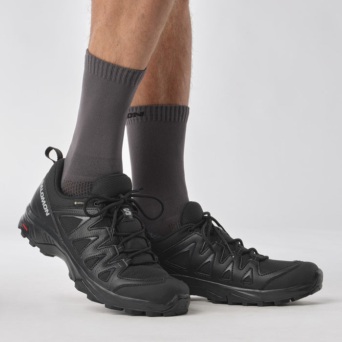 SALOMON X BRAZE GTX hiking footwear - black