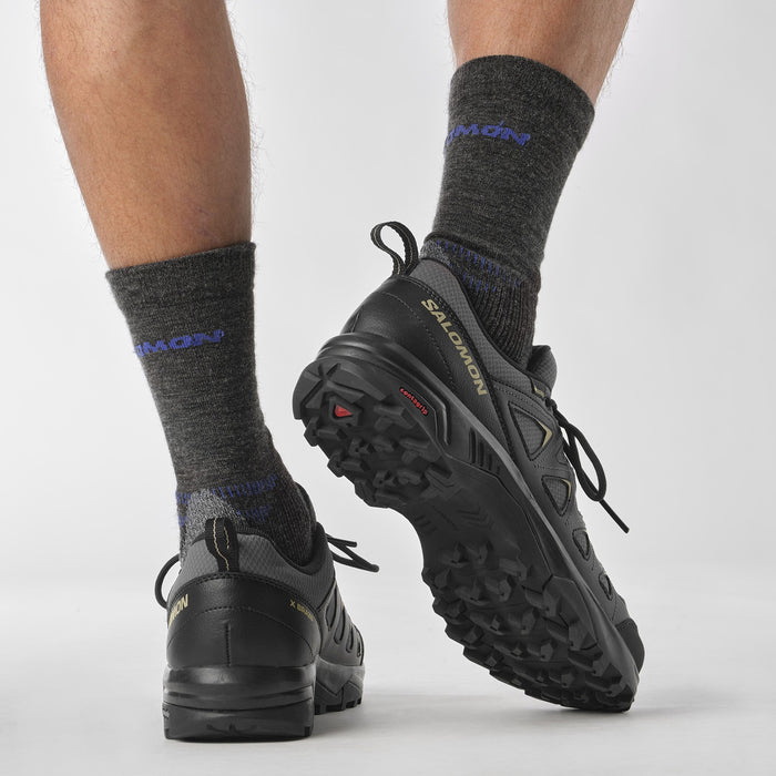 SALOMON X BRAZE GTX hiking footwear - black/grey