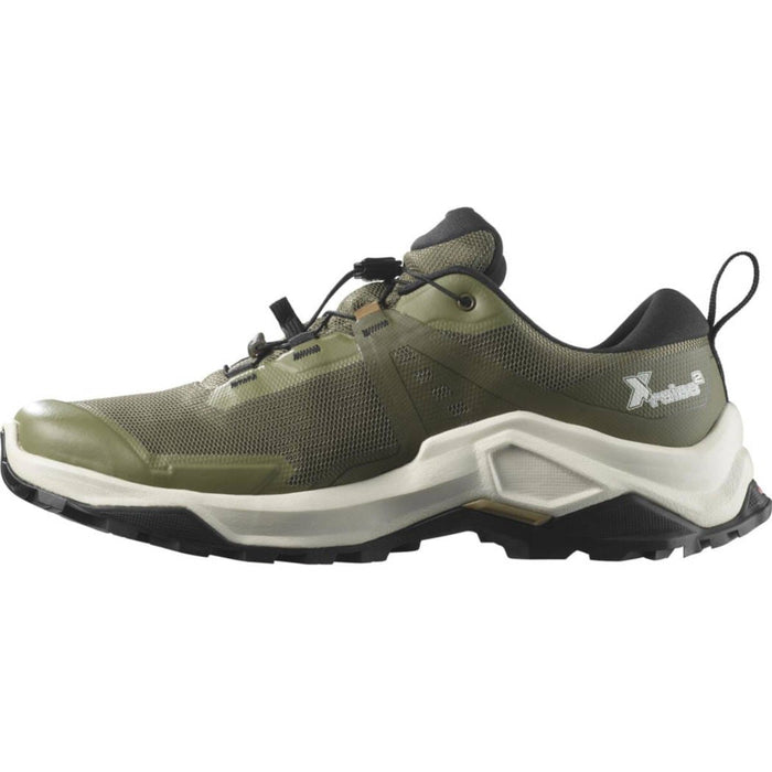 SALOMON X RAISE 2 GTX trail running shoes - dark green/white