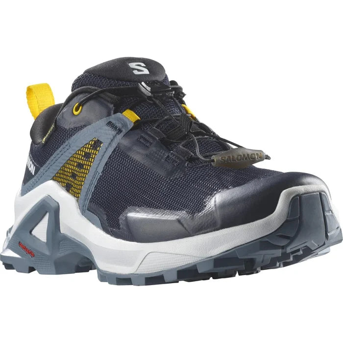 SALOMON X Raise GTX J kid's shoes - blue/white/yellow