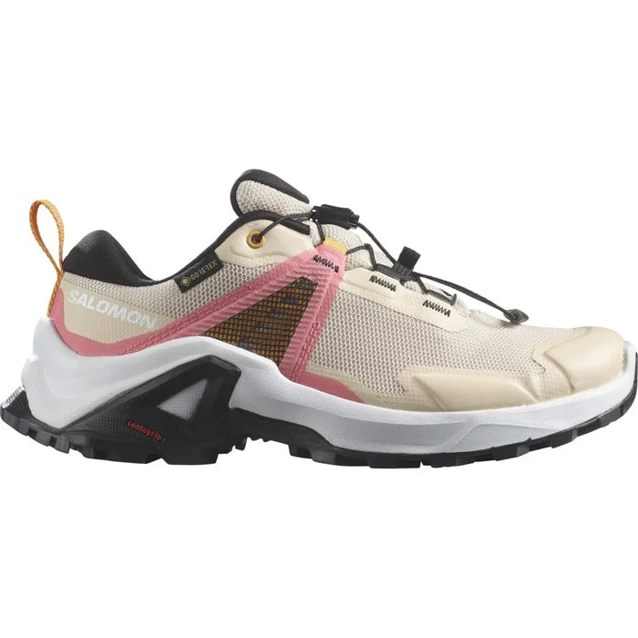 SALOMON X Raise GTX J kid's shoes - peach/pink/white
