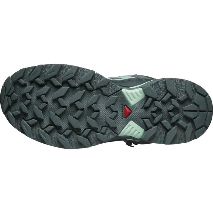 SALOMON X ULTRA 360 MID GTX W hiking boots - grey/light blue
