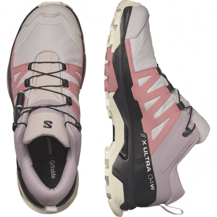 SALOMON X ULTRA 4 GTX W hiking boots - pink grey black - SALOMON - Evelostore