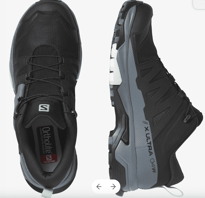 SALOMON X ULTRA 4 GTX W trail running shoes - black blue - SALOMON - Evelostore