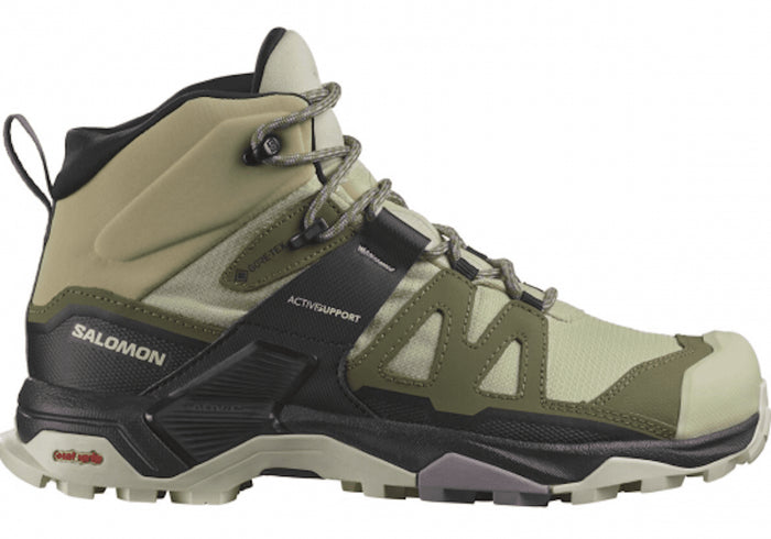 SALOMON X ULTRA 4 MID GTX W hiking boots - green - SALOMON - Evelostore