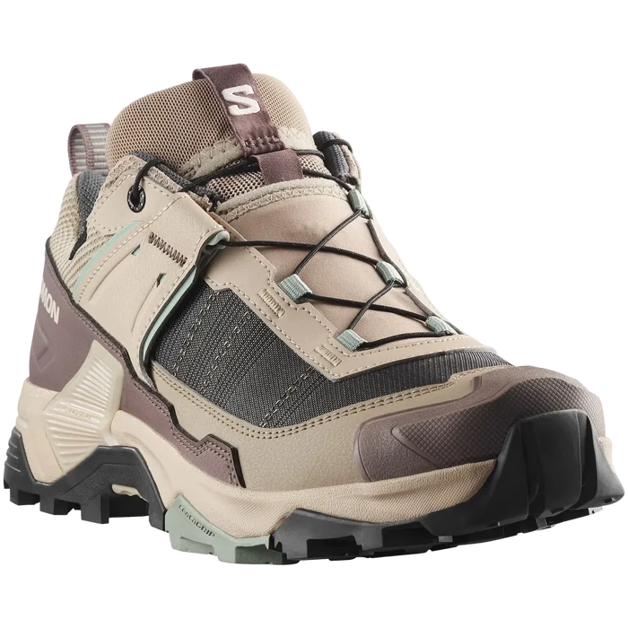 SALOMON X ULTRA 5 GTX W hiking boots - beige/violet