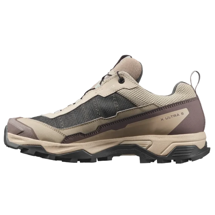 SALOMON X ULTRA 5 GTX W hiking boots - beige/violet