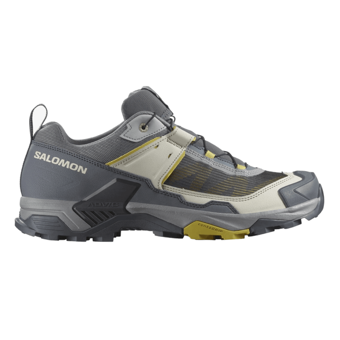 SALOMON X ULTRA 5 hiking boots - grey/yellow - SALOMON - Evelostore
