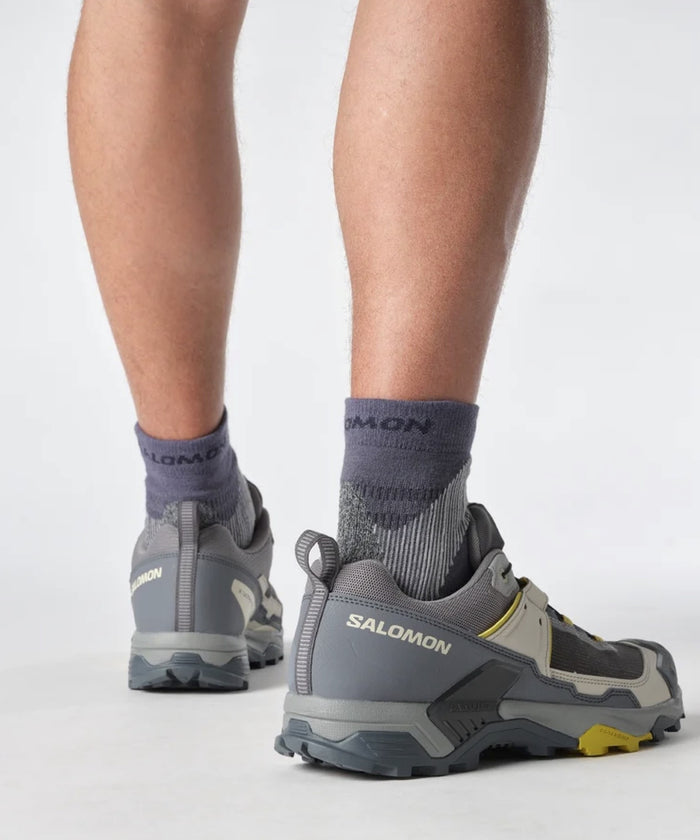 SALOMON X ULTRA 5 hiking boots - grey/yellow - SALOMON - Evelostore