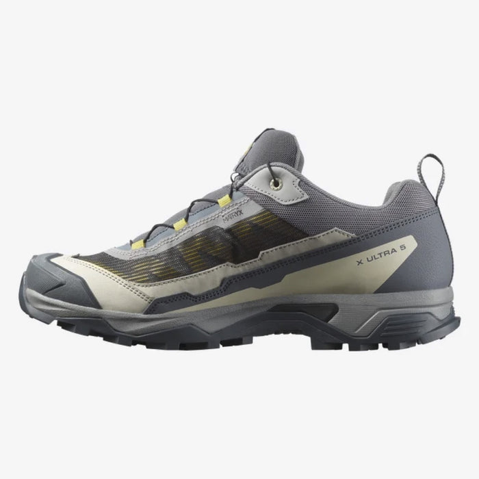 SALOMON X ULTRA 5 hiking boots - grey/yellow - SALOMON - Evelostore