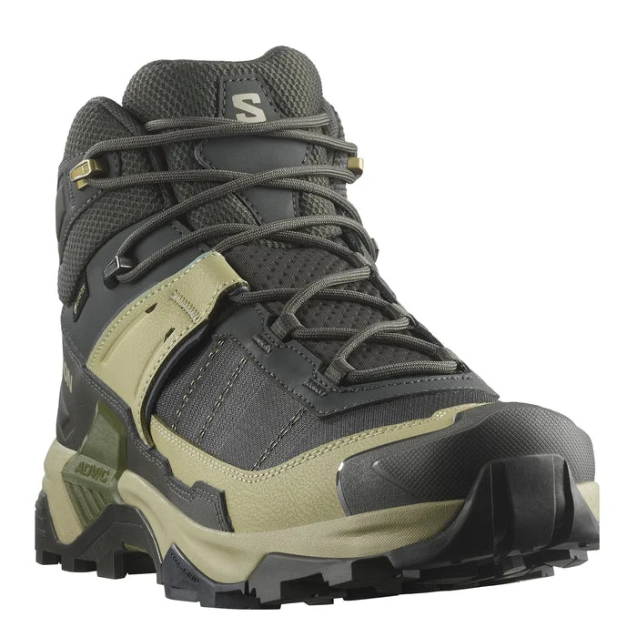 SALOMON X Ultra 5 Mid GTX hiking boots - green/dark green