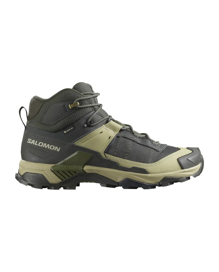 SALOMON X Ultra 5 Mid GTX hiking boots - green/dark green