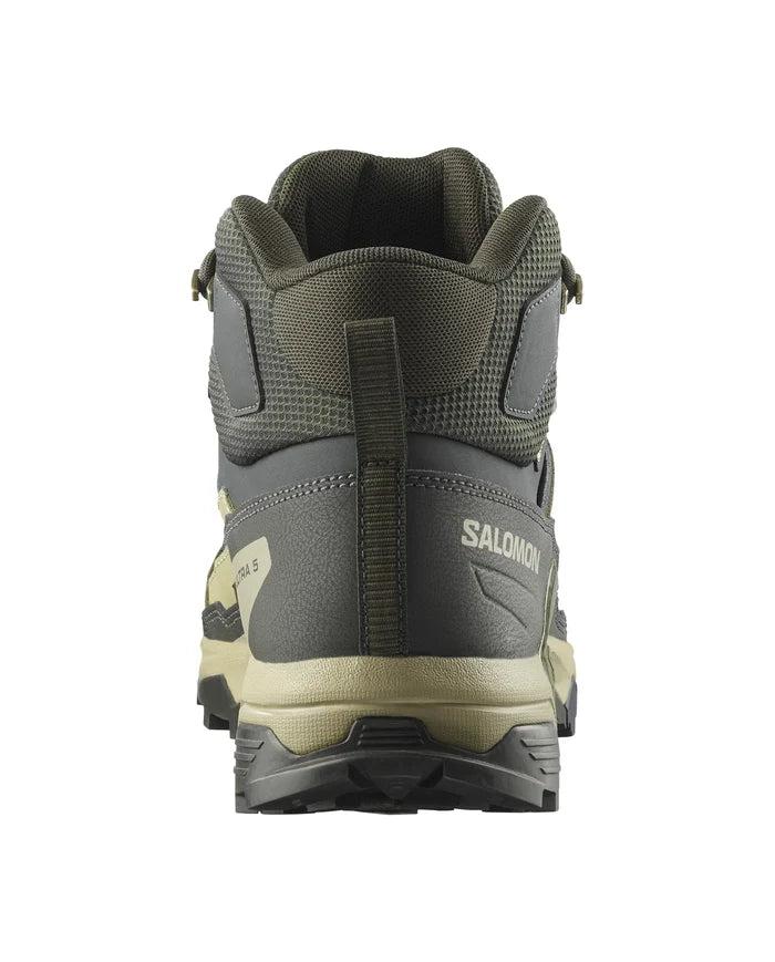 SALOMON X Ultra 5 Mid GTX hiking boots - green/dark green