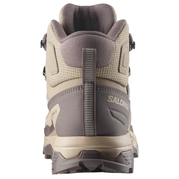 SALOMON X Ultra 5 Mid GTX W hiking boots - Iron / Desert Tan / Green Milieu