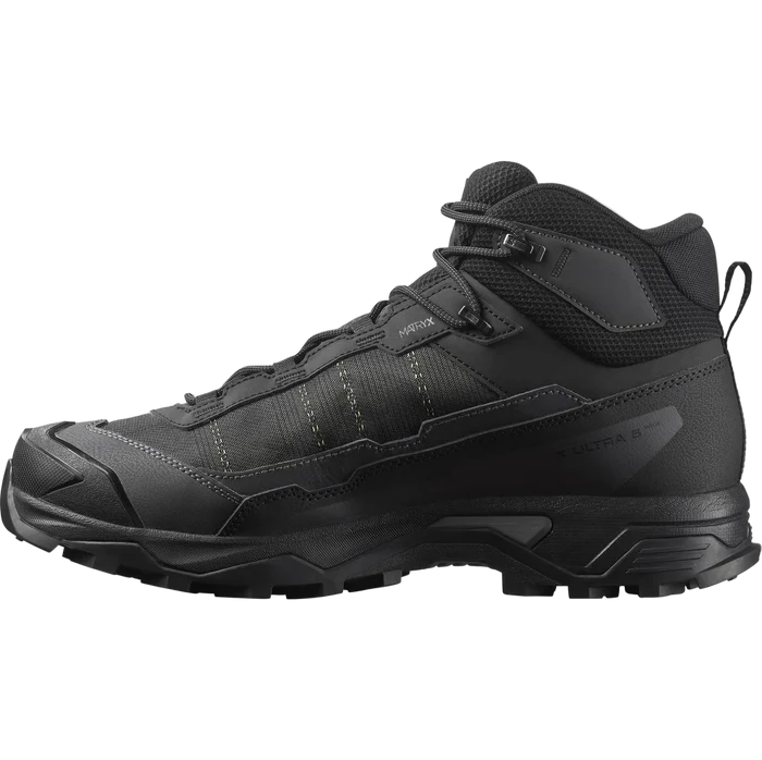 SALOMON X Ultra 5 Mid WIDE GTX hiking boots - black/grey