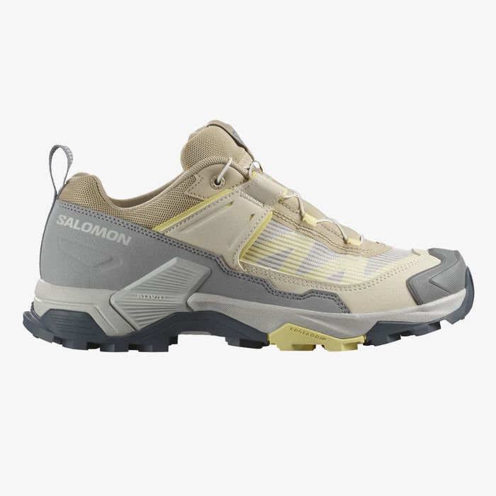 SALOMON X ULTRA 5 W hiking boots - grey/yellow - SALOMON - Evelostore