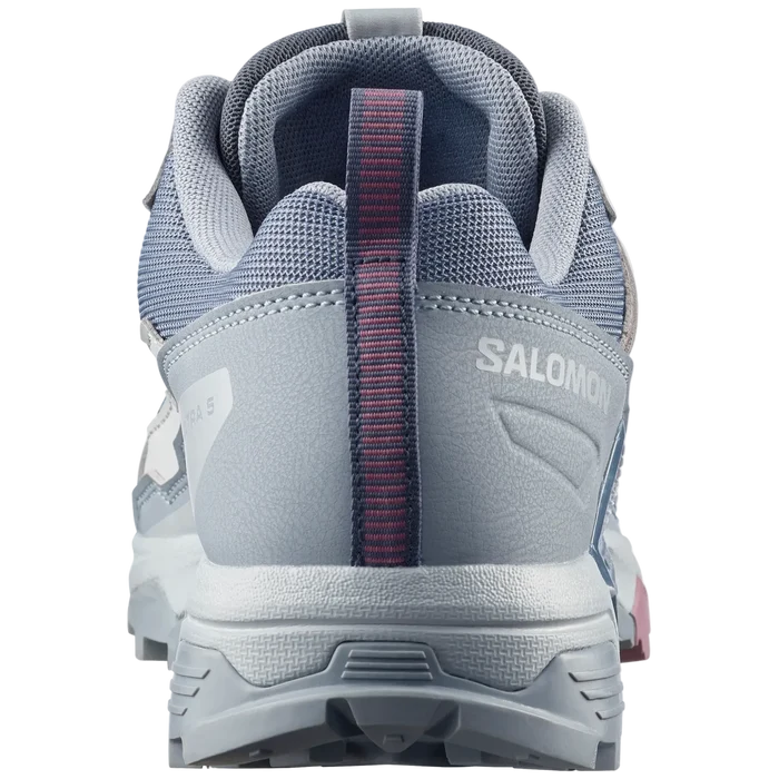 SALOMON X ULTRA 5 W hiking boots - white/grey/pink