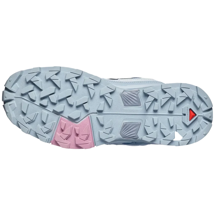 SALOMON X ULTRA 5 W hiking boots - white/grey/pink
