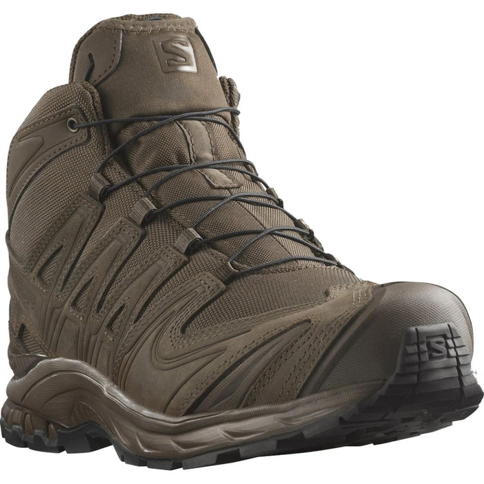 SALOMON XA FORCES MID EN EARTH unisex forces shoes - brown - SALOMON - Evelostore