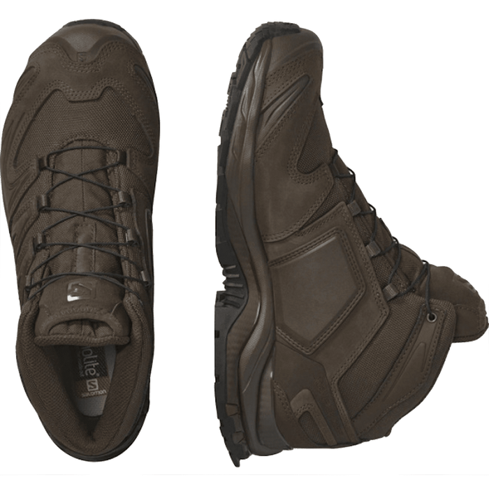 SALOMON XA FORCES MID EN EARTH unisex forces shoes - brown - SALOMON - Evelostore