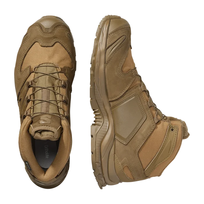 SALOMON XA FORCES MID GTX unisex forces shoes - coyote brown