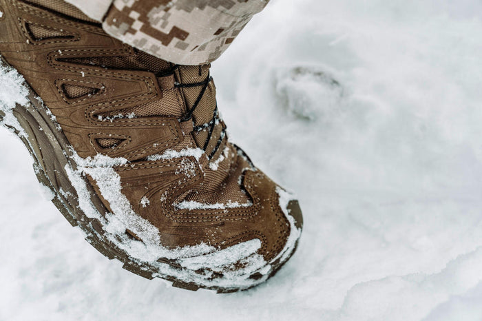 SALOMON XA FORCES MID unisex forces shoes - coyote brown - SALOMON - Evelostore